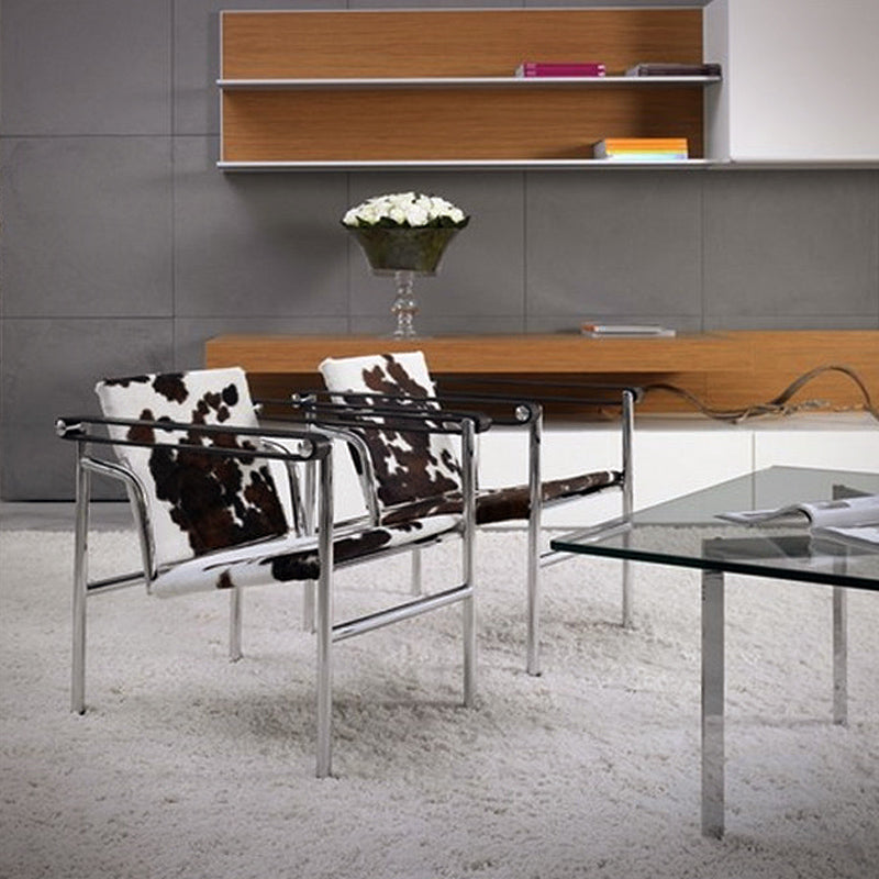 Sillón LC1 Cuero con pelo